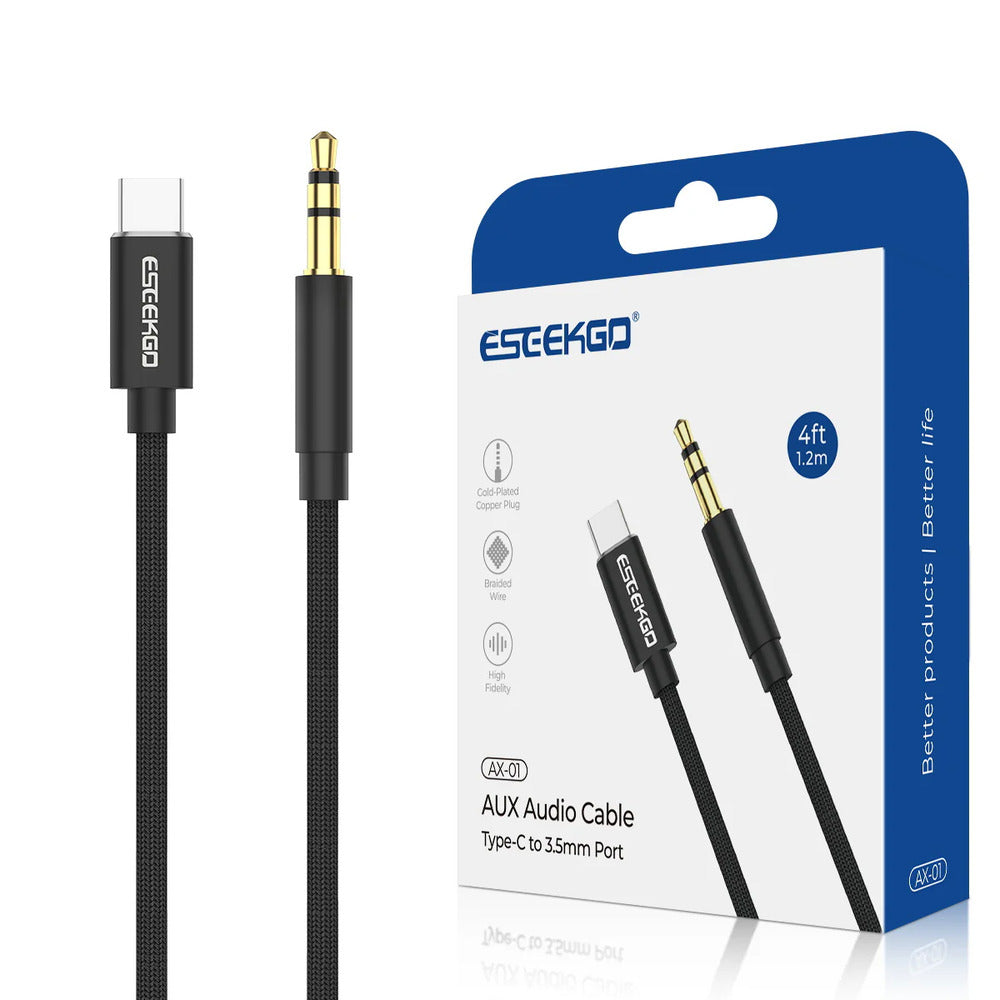 CABLE AUXILIAR 3.5 A USB-C
