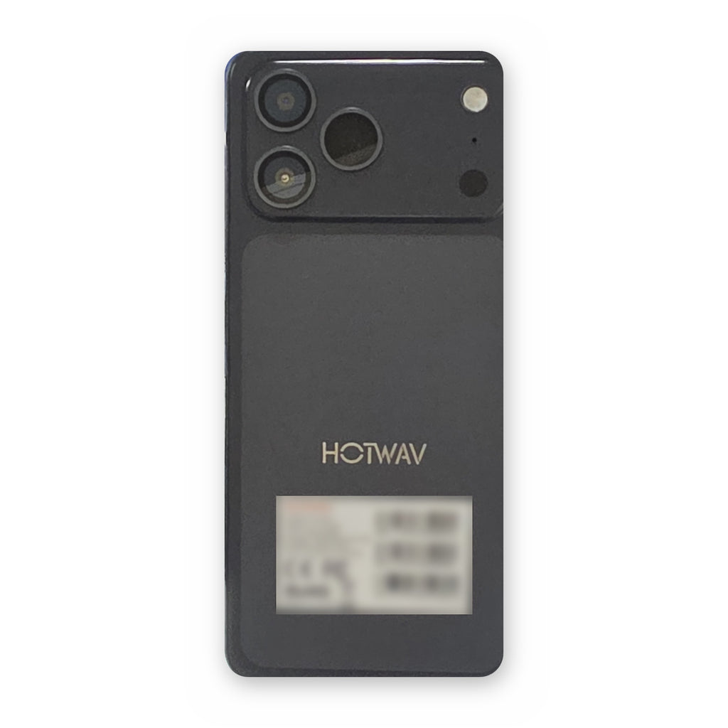HOTWAV A17 Pro Max Nebula Black por detrás, a la venta en Smart Fix Ponce