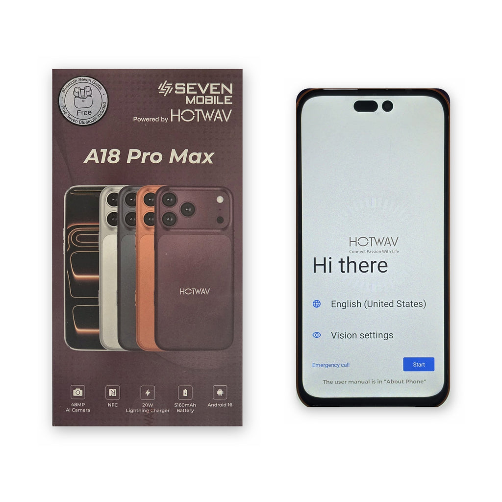 HOTWAV A18 Pro Max 128GB 4GB RAM con su caja, a la venta en Smart Fix Ponce