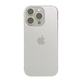iPhone 16 Pro 128GB Natural Titanium liberado de fábrica, parte de atrás con triple cámara