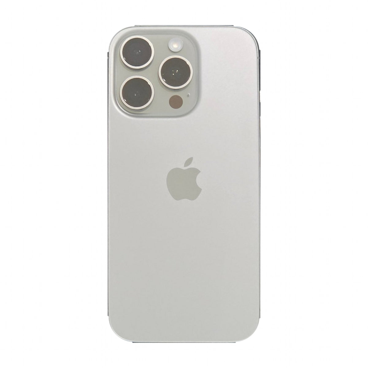 iPhone 16 Pro 128GB Natural Titanium liberado de fábrica, parte de atrás con triple cámara