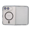 Cover PRISMA TPU+TPC negro para iPhone Duo