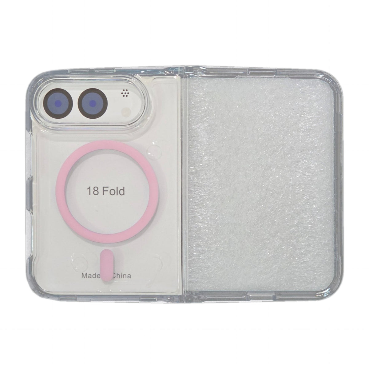 Cover PRISMA TPU+TPC rosado para iPhone Duo